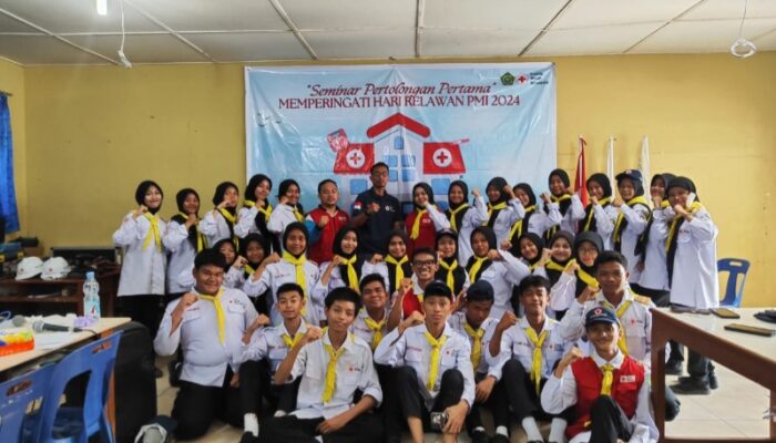 Palang Merah Remaja 078 MAN 3 Medan Gelar Seminar Pertolongan Pertama