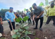 Pimpinan Cabang Muhammadiyah Kp Dadap Bersama Camat Medan Timur Tanam Pohon Dadap