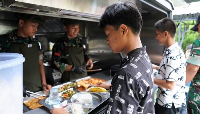 Kodam I/BB Bantu Anak-Anak Di Sepuluh Panti Asuhan Dengan Makanan Sehat