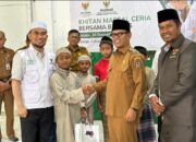 Rumah Sehat Baznas Propinsi Sumut Gelar Khitanan Masal Di Balige