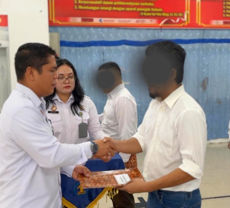 302 Warga Binaan Rutan Medan Terima Remisi Natal