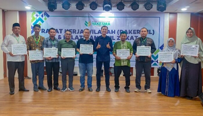 Laznas Yakesma Sumut Gelar Rakerwil Dan Pelatihan Amil Zakat