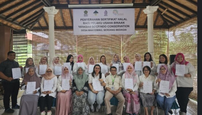 LP3H Mathla’ul Sumut Bantu Terbitkan 78 Produk UKM Binaan Yayasan Toga Socfindo Conservation