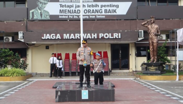 Kapolrestabes Medan Minta Personel Tutup Akhir Tahun Dengan Kesan Baik