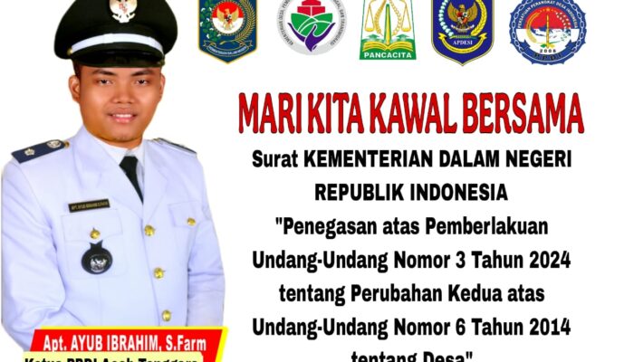 Pj Gub Aceh Diminta Secepatnya Ujudkan Penambahan Masa Jabatan 2 Tahun Bagi Kepala Desa