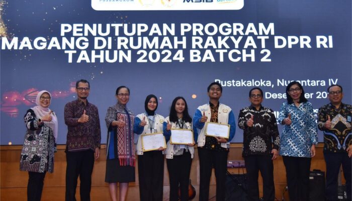 MDRR DPR RI Batch 5 Ditutup, Wakil Ketua Komisi X : Jangan Lelah Untuk Belajar Dan Mencintai Indonesia