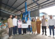 Bank Sampah Induk Sicanang Belawan Peroleh Bantuan Mesin