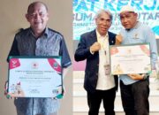 Syah Afandin Terima Penghargaan KONI Sumut