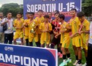 Aceh Tamiang Juara Piala Soeratin U-15, Wakili Aceh Ke Nasional