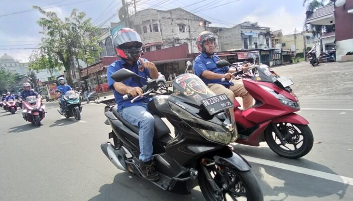 Komunitas Pecinta Big Scooter Sambut New Honda PCX160