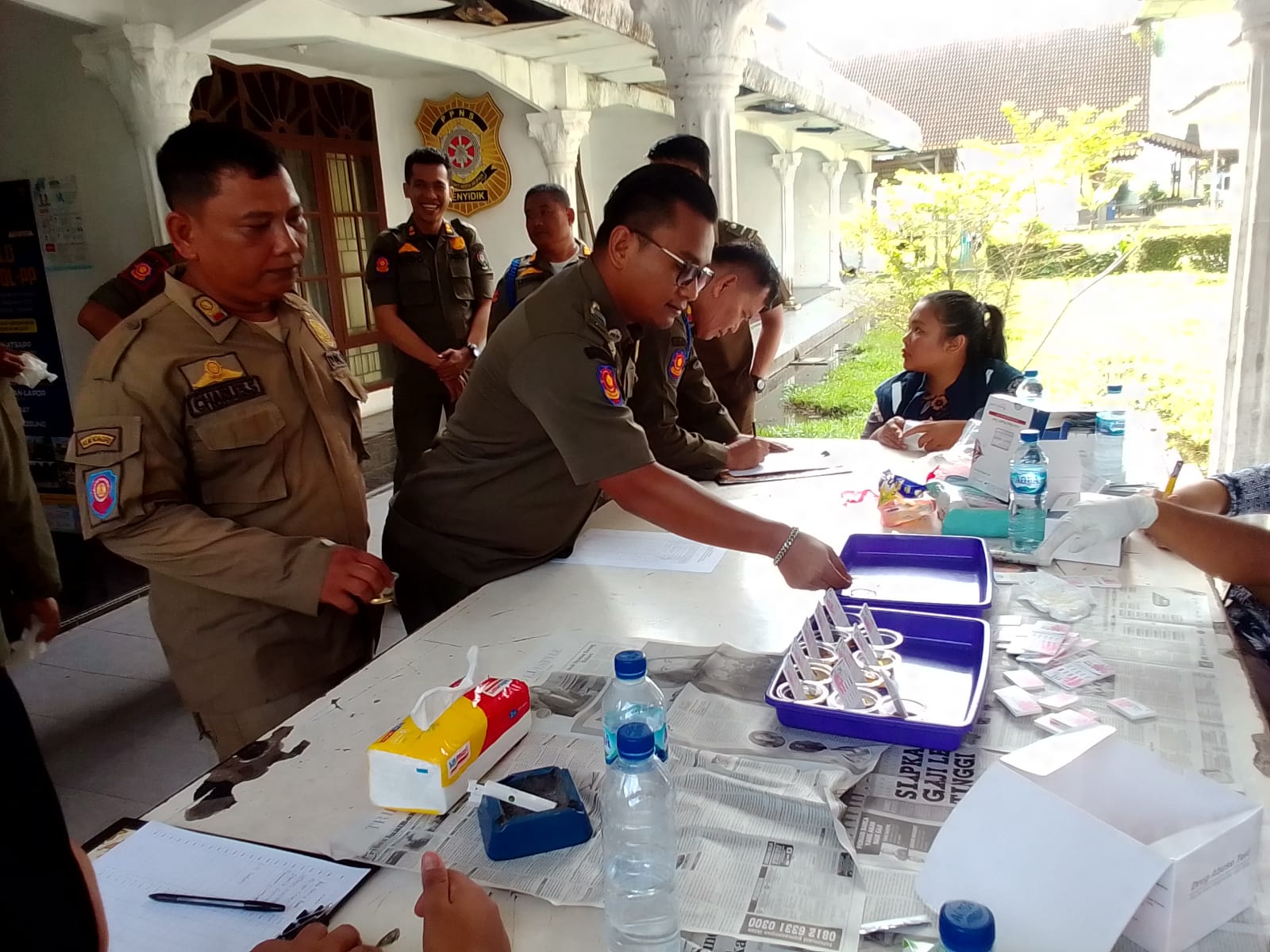 Ratusan Satpol PP Deliserdang Tes Urine, 11 Tes Susulan Ratusan Satpol PP Deliserdang Tes Urine, 11 Tes Susulan