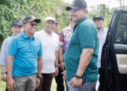 Pj Gubernur Tinjau Lokasi Rencana Pembangunan Venue Pora 2025