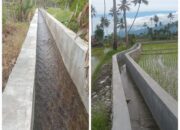 Tingkatkan Produktivitas Pertanian, Saluran Irigasi Tenembak Juhar Agara Rampung Dikerjakan