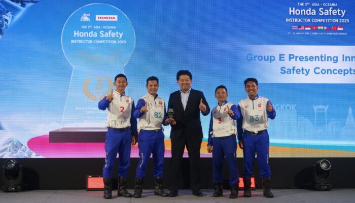 Instruktur Edukasi Safety Riding Honda Kembali Ukir Prestasi