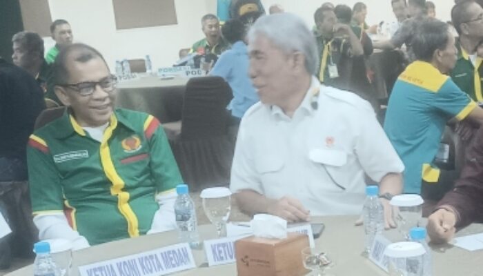 John Lubis Dukung Eddy Sibarani Bacalon Ketua KONI Sumut