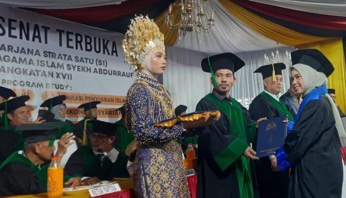 Kampus STAISAR Aceh Singkil Wisuda Ratusan Mahasiswa