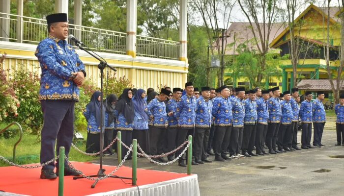 Apel Refleksi 2024, Pj Bupati Aceh Tamiang Paparkan Pencapaian