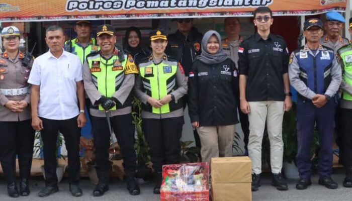 Kapolres Pematangsiantar Tinjau Pospam Dan Posyan Nataru