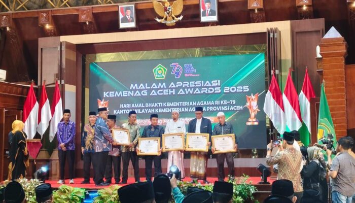 Bukit Tiga Raih Kemenag Award Gampong Moderasi Beragama