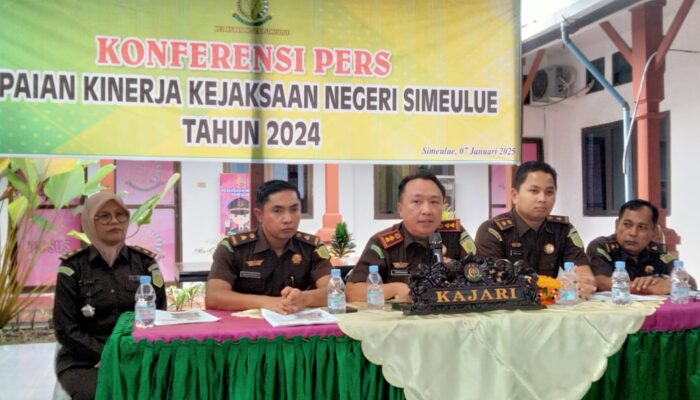 Kejari Simeulue Lampaui Target Kinerja Pada 2024