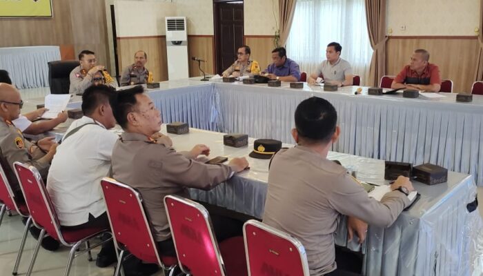 Kapolres Simalungun Pimpin Rakor Pembahasan Lahan Tumpang Sari Jagung