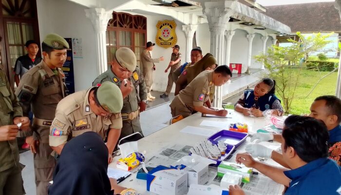 Delapan Personel Satpol PP Deliserdang Tes Urine Susulan, Hasil Negatif