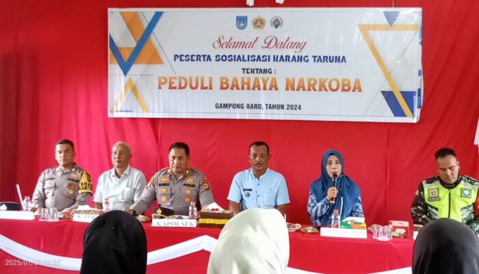 Pemerintah Gampong Baro Sosialisasi Bahaya Narkoba