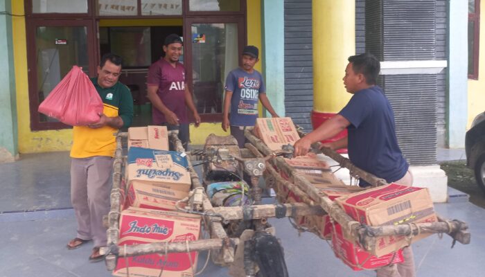 Pemerintah Kirim Bantuan Logistik Ke Lokasi Terdampak Banjir Di Peunaron