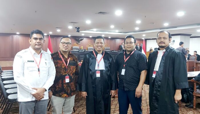 Wali Kota Sabang Terpilih Hadiri Sidang Sengketa Pilkada Di MK