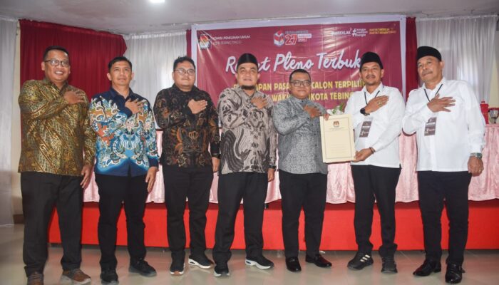 Wali Kota Tebingtinggi Terpilih Iman Irdian Saragih Akan Bersinergi Dengan Pusat