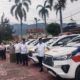Pj Bupati Agara Taufik saat sedang menyerahkan mobil Ambulance puskesmas keliling. Waspada/Seh Muhammad Amin
