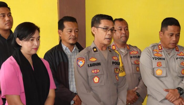 Kapolres P.Siantar Layat Personel Meninggal Dunia