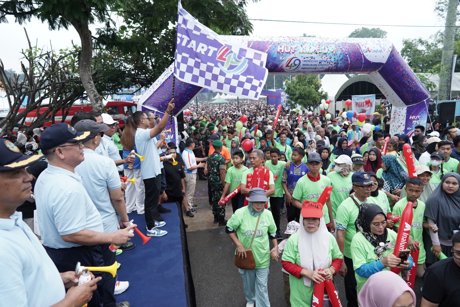 Rayakan HUT Ke-49, PT Inalum Gelar Panggung Gembira Dan Jalan Sehat Rayakan HUT Ke-49, PT Inalum Gelar Panggung Gembira Dan Jalan Sehat
