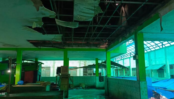 Bangunan Pajak Pagi Kualasimpang Terkesan Luput Perhatian Pemkab Aceh Tamiang