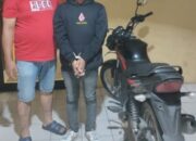 Polres P.Siantar Amankan Pelaku Penggelapan Sepeda Motor Di Samosir