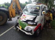 Mopen Kontra Truk Di Jalan P.Siantar – Perdagangan, 6 Luka-luka