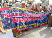 Seribuan Honorer Pemkab Aceh Utara Gelar Aksi Tuntut Pengangkatan PPPK