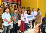 BPJS Ketenagakerjaan Serahkan Santunan Rp325 Juta Kepada Ahli Waris Sekdes Aek Jangkang, Paluta