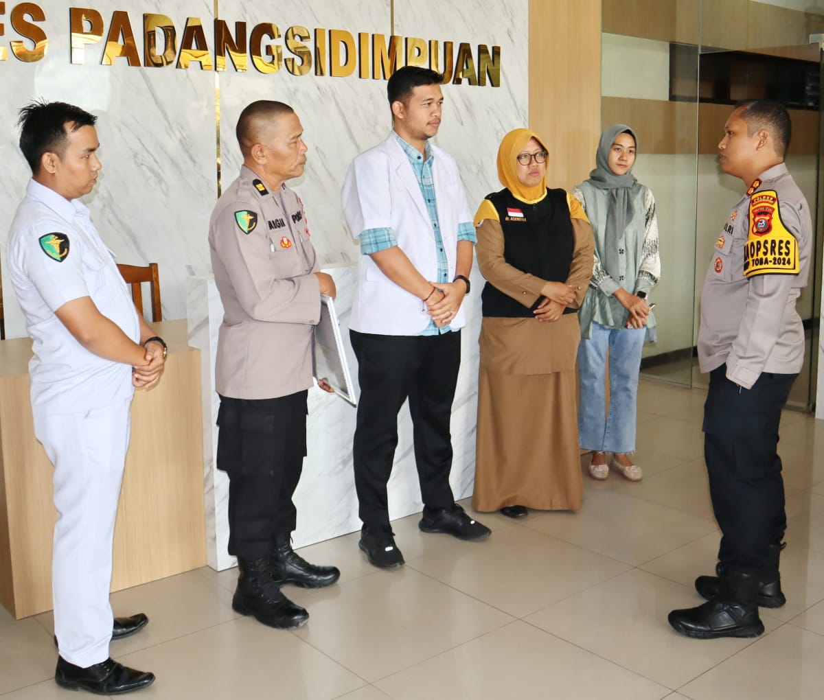 Kemenkes RI Nyatakan Klinik Kesehatan Polres P.Sidimpuan Akreditas Paripurna Kemenkes RI Nyatakan Klinik Kesehatan Polres P.Sidimpuan Akreditas Paripurna