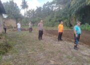 Polsek Tanahjawa Persiapkan Lahan Dukung Program Ketapang