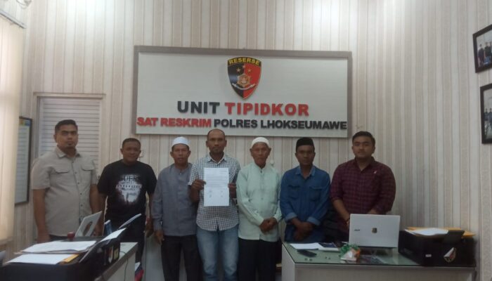 Gelapkan Honor, Warga Adukan Geusyik Punti Ke Polres Lhokseumawe