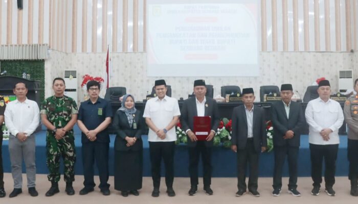 DPRD Sergai Gelar Paripurna Pengangkatan Bupati Dan Wabup Sergai