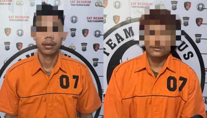 Polres Pelabuhan Belawan Ringkus Dua Begal Sadis