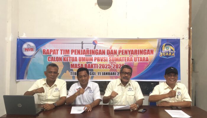 Pendaftaran Balon Ketum PBVSI Sumut Dibuka