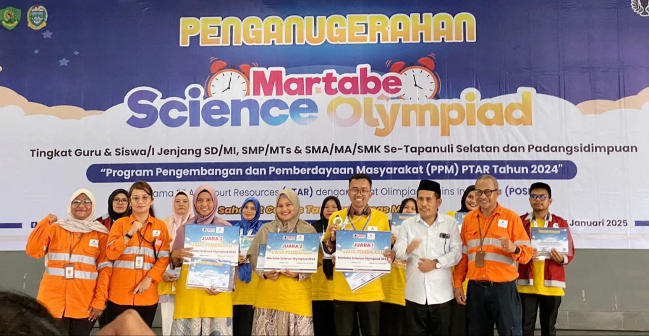 MAN IC Tapsel, Panen Medali Kompetisi Martabe Science Olympiad 2024 MAN IC Tapsel, Panen Medali Kompetisi Martabe Science Olympiad 2024