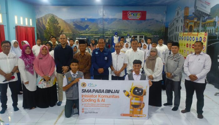 Sekolah Di Binjai Belajar Coding Dan AI