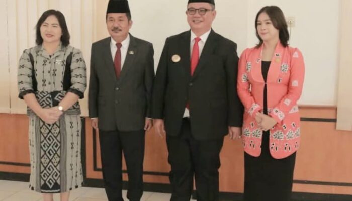 Meiman K. Harefa Dilantik Jadi Pj Sekda Kota Gunungsitoli