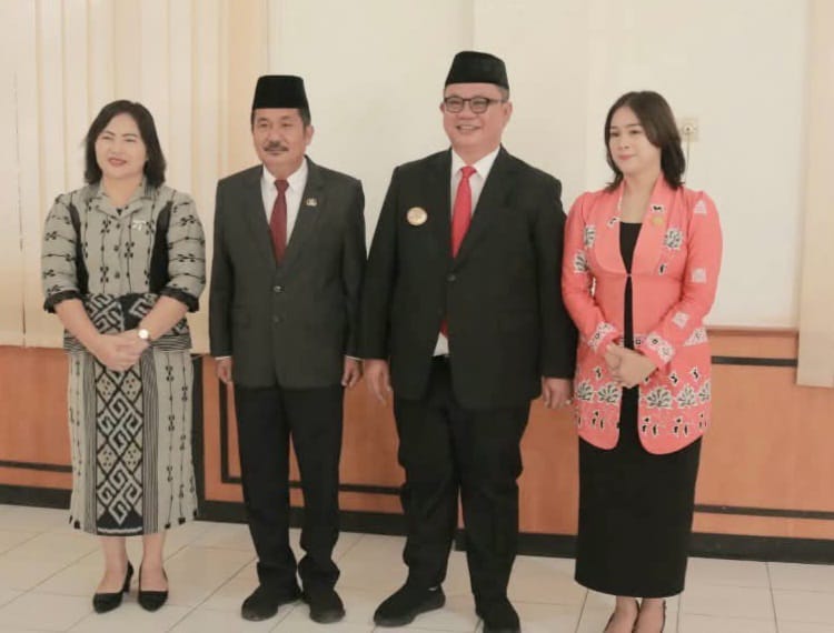 Meiman K. Harefa Dilantik Jadi Pj Sekda Kota Gunungsitoli