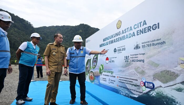 Pj.Gubsu : PLTA Asahan 3 Dukung Pertumbuhan Ekonomi Dan Turunkan Kemiskinan