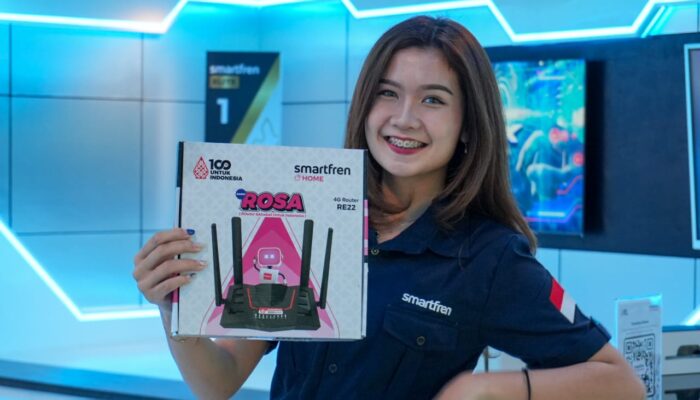 Smartfren Luncurkan Router Sahabat (ROSA) Berteknologi CAT6